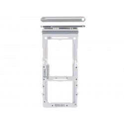 Dual Sim Card + Micro SD Tray Cloud White Samsung SM-G988 S20 Ultra 5G Ori
