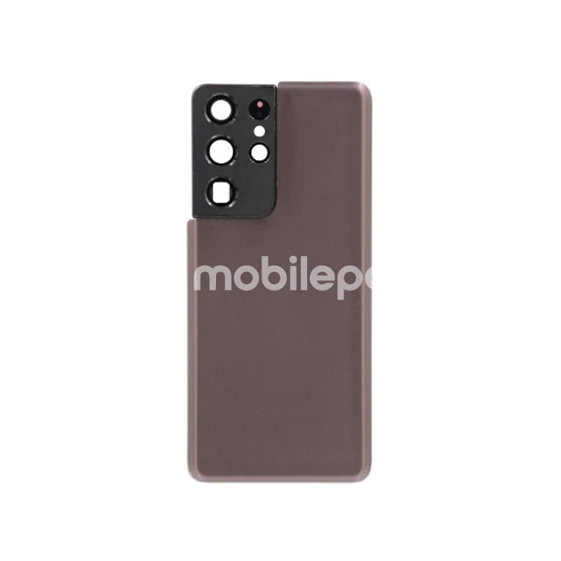 Rear Cover Brown + Camera Lens Samsung SM-G998 S21 No Logo