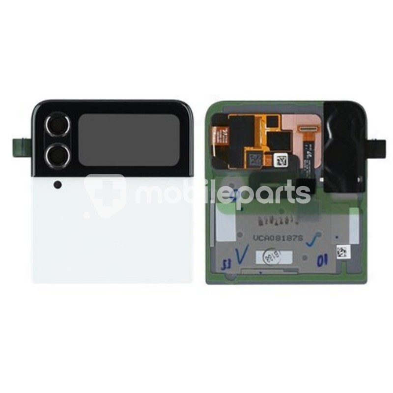 Cover TOP + LCD SUB White Samsung SM-F721 Flip4 Ori