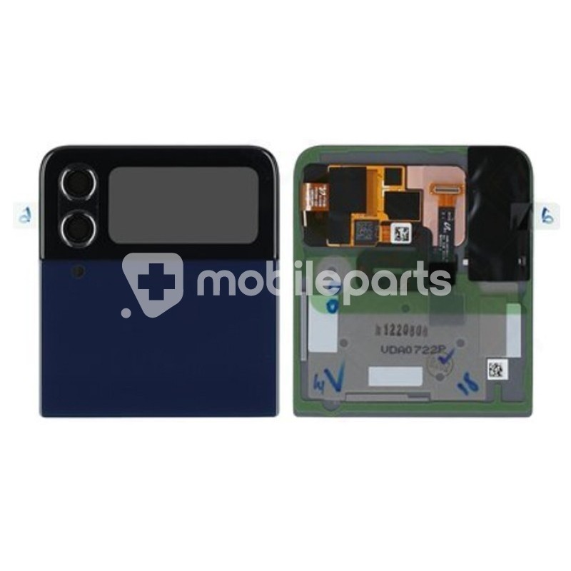 Cover TOP + LCD SUB Bespoke Navy Samsung SM-F721 Flip4 Ori