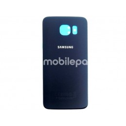 Retro Cover Blu Scuro + Adesivo Guarnizione Samsung SM-G920 "X Ver Nero ori