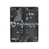 Display Touch + Frame Mystic Black - Blue Samsung SM-F916 Z Fold 2 Ori
