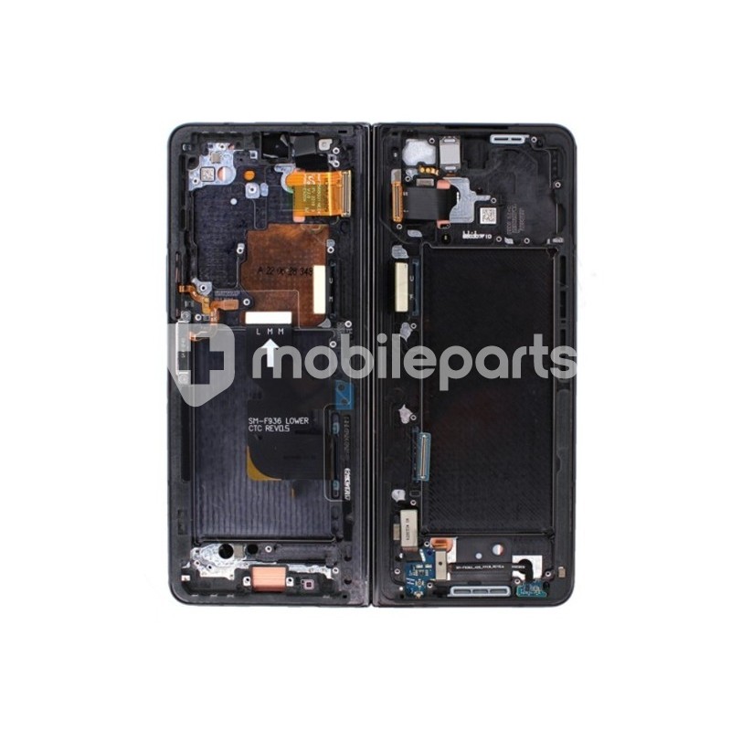 Display Touch + Frame Black Samsung SM-F936 Fold 4 Ori