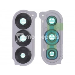 Rear Camera Lens + Frame White Samsung SM-F956 Fold6