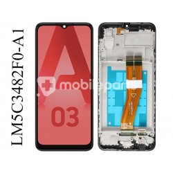 Display Touch + Frame Black Samsung SM- A035G A03 (IPS)