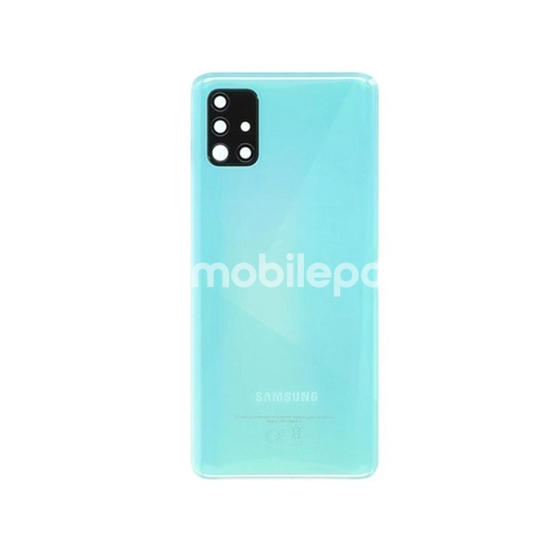 Rear Cover Blue + Camera Lens  Samsung SM-A515 A51