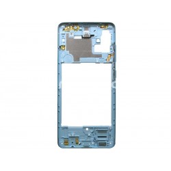 Middle Frame Blue Samsung SM-A515 A51 Ori
