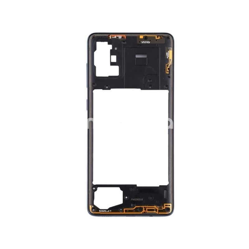 Middle Frame Black Samsung SM-A715 A71