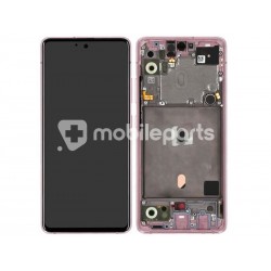 Display Touch Pink + Frame Samsung SM-A516 A51 5G