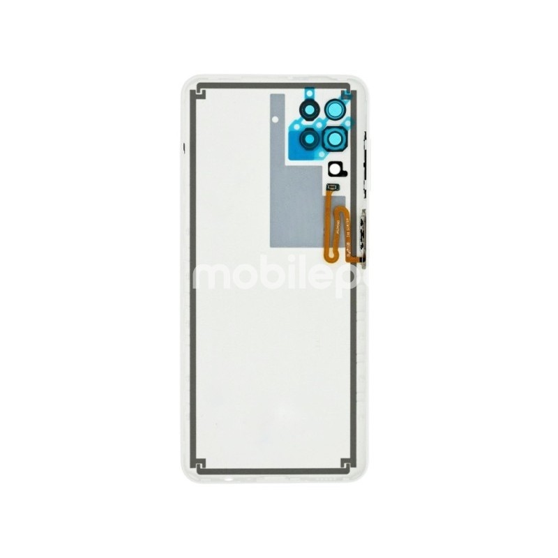 Rear Cover White + Camera Lens Samsung SM-A125 A12 Ori