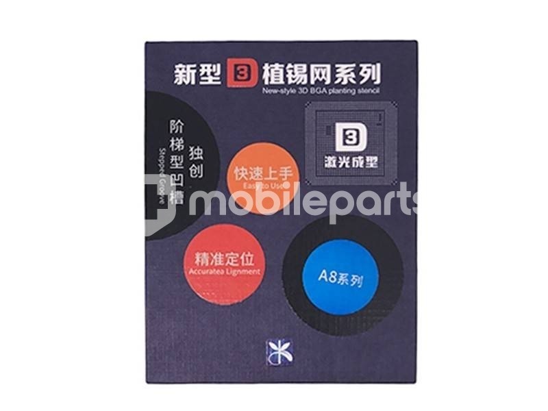 A8 BGA 3D New Style Stencil