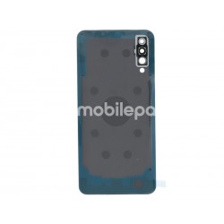 Rear Cover White + Camera Lens Samsung SM-A505 A50 No Logo