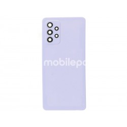 Rear Cover Purple + Camera Lens Samsung SM-A725F A72 No Logo