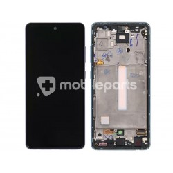 Display Touch + Frame Blue Samsung SM-A525 - A526 A52 Ori