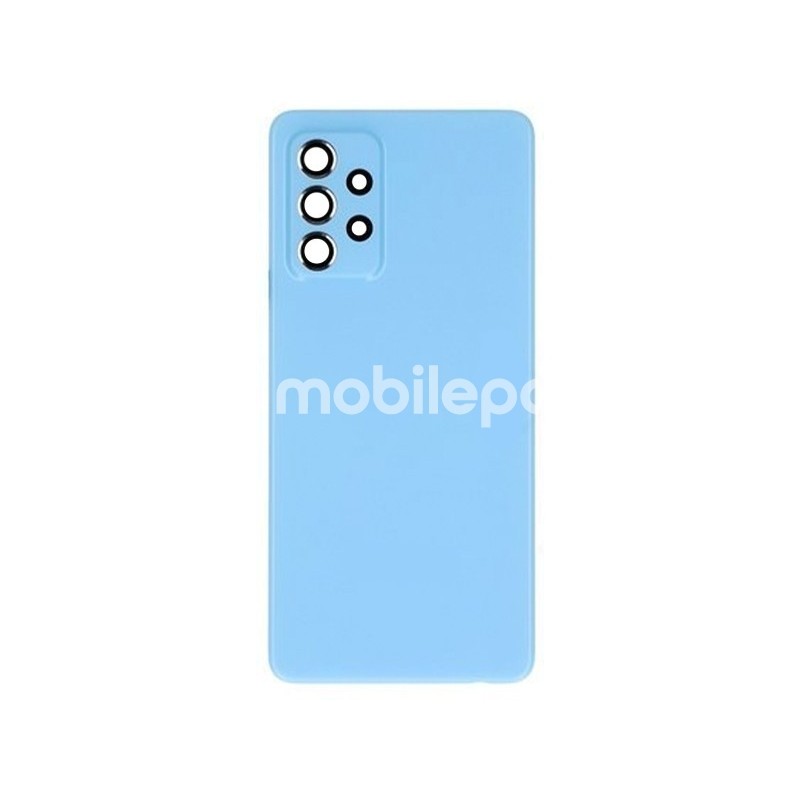 Rear Cover Blue + Camera Lens Samsung SM-A525 A52 No Logo