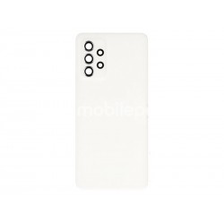 Rear Cover White + Camera Lens Samsung SM-A525 A52 No Logo