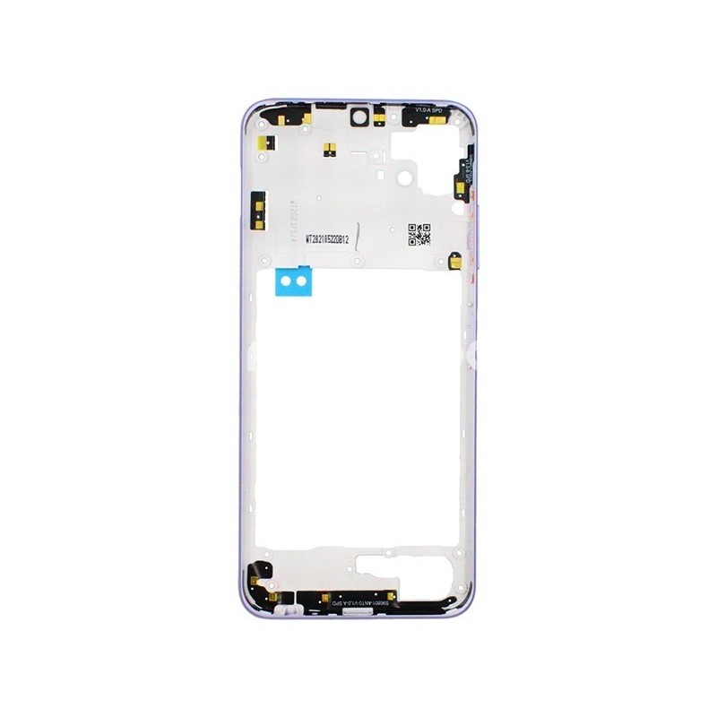 Middle Frame Purple Samsung SM-A226 A22 5G Ori