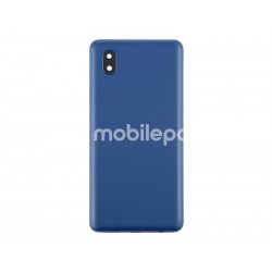 Rear Cover Blue + Camera Lens Samsung SM-A013 A01 No Logo
