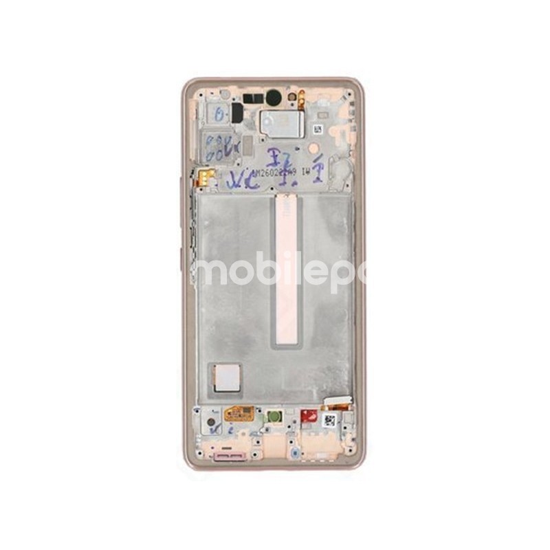 Display Touch + Frame Gold Samsung SM-A536 A53 5G Ori