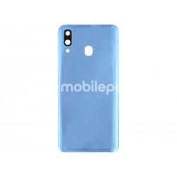 Rear Cover Blue + Camera Lens Samsung SM-A305 A30 No Logo