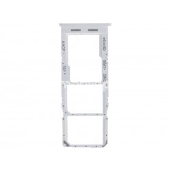 Dual Sim Card Tray White Samsung SM-A135 - A137 A13