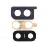 Frame Camera Black + Lens Samsung SM-A205 A20