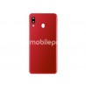 Rear Cover Red + Camera Lens Samsung SM-A205 A20 No Logo