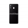 Rear Cover Black + Camera Lens Samsung SM-A205 A20 No Logo