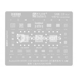 Amoe SAM:18 0.12MM Stencil Samsung SM- A14 - A25 - A54