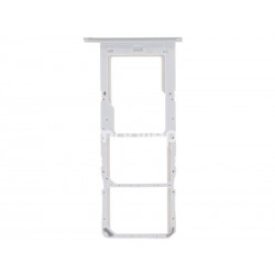 Dual Sim Card Tray Silver Samsung SM-A245 A24