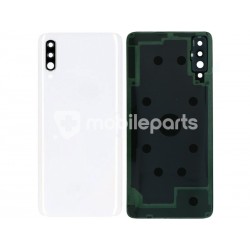 Rear Cover White + Camera Lens Samsung SM-A705 A70 No Logo