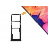 Support Dual Sim Card + Micro SD Black Samsung SM-A105 A10