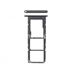 Sim Card Tray Black Samsung SM-A025 A02s Ori