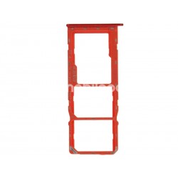 Sim Card Tray Red Samsung SM-A107 A10S