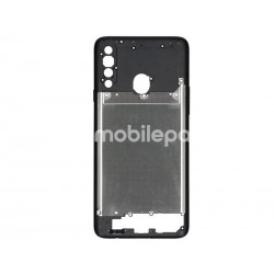Middle Frame Black Samsung SM-A207 A20S Ori