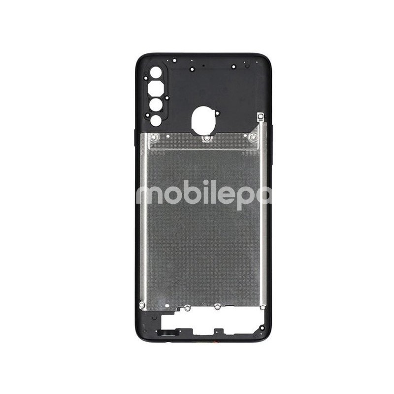 Middle Frame Black Samsung SM-A207 A20S Ori