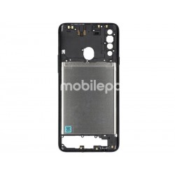 Middle Frame Black Samsung SM-A207 A20S Ori