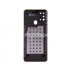 Rear Cover Black + Camera Lens Samsung SM-A217 A21s