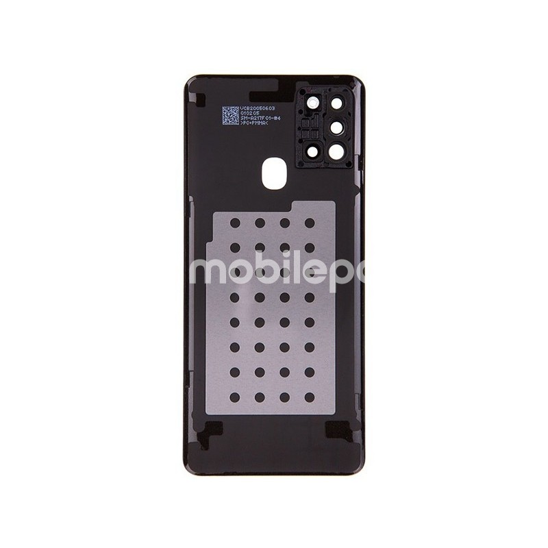 Rear Cover Black + Camera Lens Samsung SM-A217 A21s