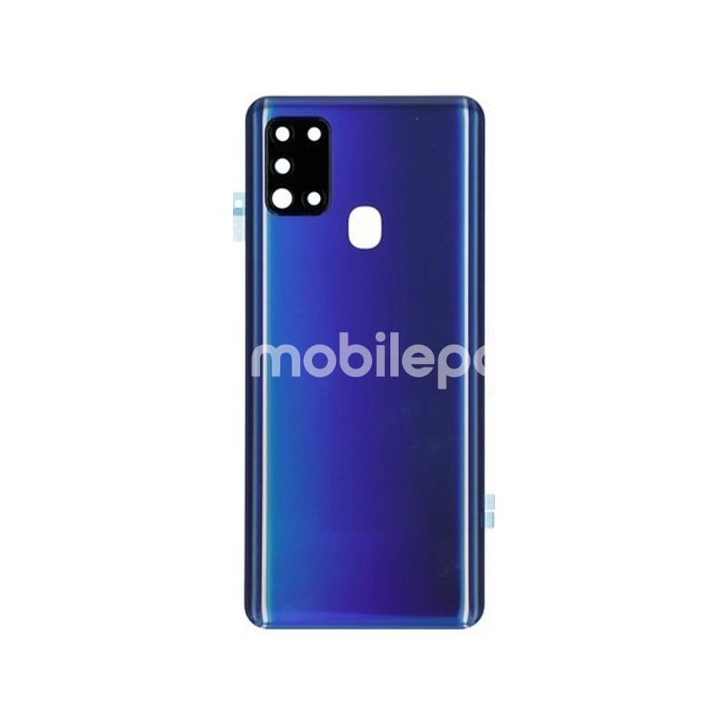 Rear Cover Blue + Lens Camera Samsung SM-A217 A21s No Logo