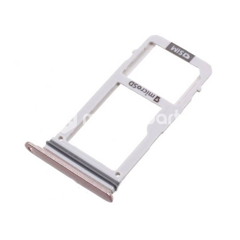 Supporto Sim Card/SD Card Rosa Samsung SM-A320 A3 2017