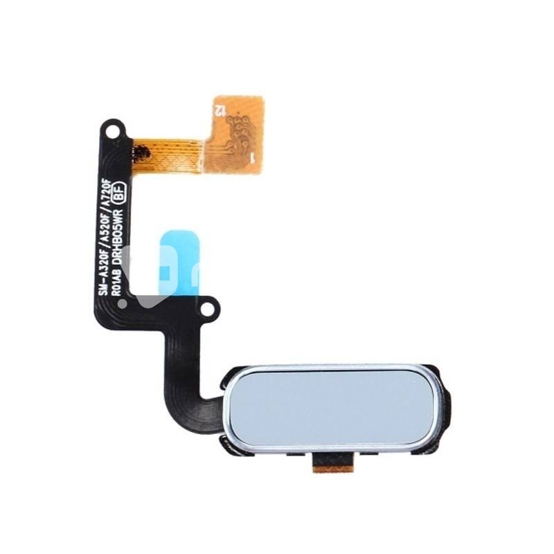 Tasto Home Bianco Flat Cable Samsung SM-A320F A3 2017