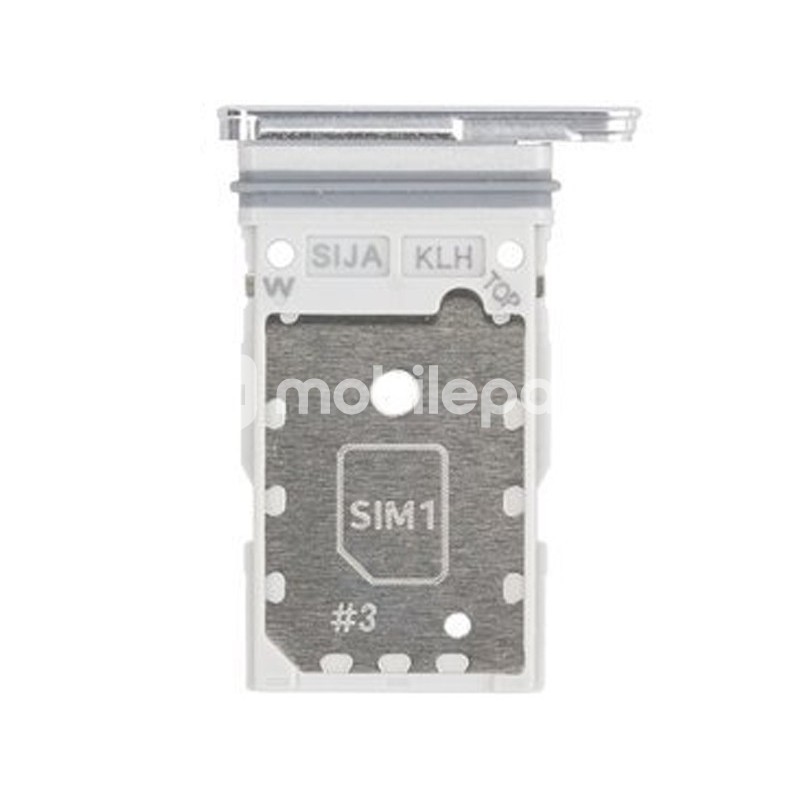 Dual Sim Tray White Samsung SM-S901 S22 Ori