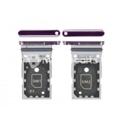 Dual Sim Card Tray Lavender Samsung SM-S911 23 - S916 S23+