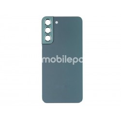 Rear Cover Green + Lens Camera Samsung SM-S906 S22+ No Logo