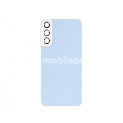 Rear Cover Blue + Camera Lens Samsung SM-S906 S22+ No Logo