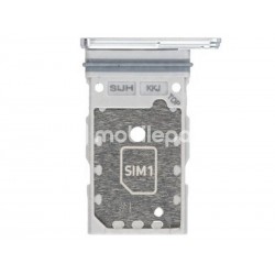 Dual Sim Tray White Samsung SM-S908 S22 Ultra Ori