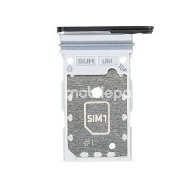 Dual Sim Tray Black Samsung SM-S908 S22 Ultra Ori