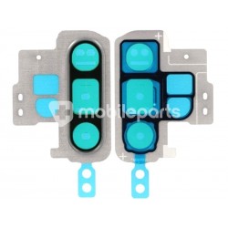 Rear Camera Lens + Frame Aura White Samsung SM-N975 Note 10 Plus