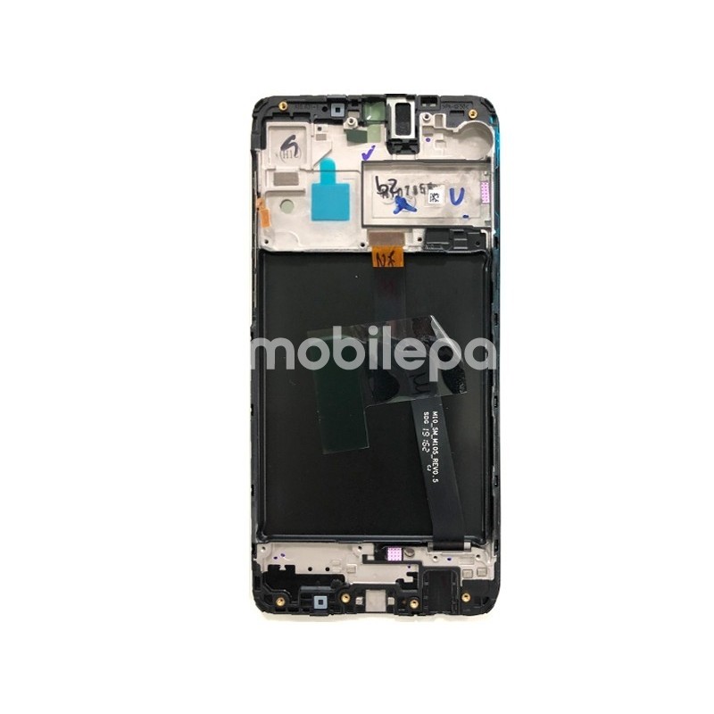 Display Touch Black + Frame Samsung SM-205 M20